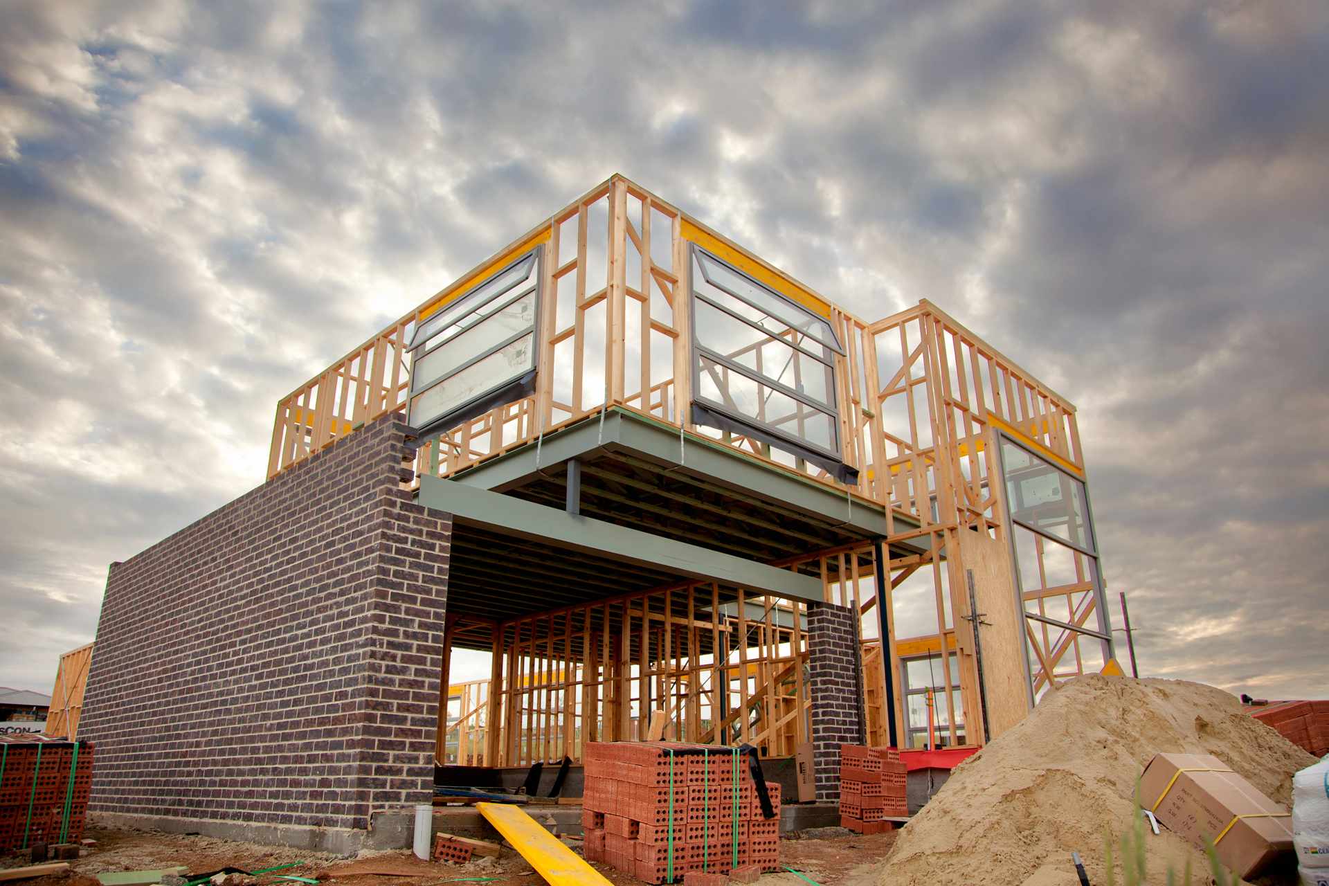Construction d'une maison à Valennes