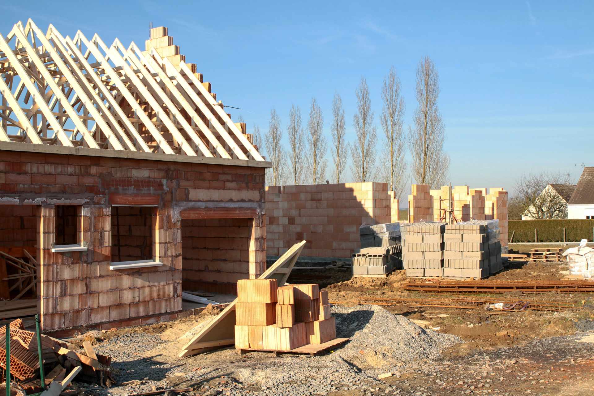 Construction d'une maison individuelle à Valennes
